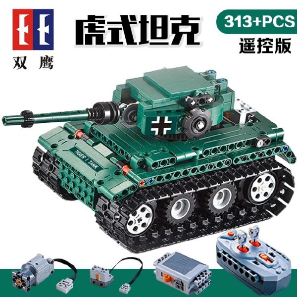 DoubleE / CADA C51018 Tiger Heavy Tank Tiger 1 Tank 1